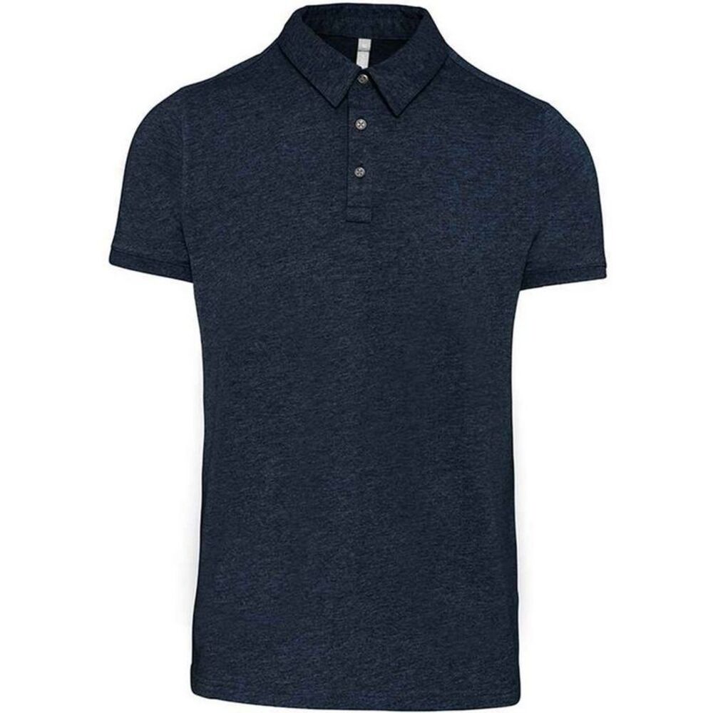 Kariban Mens Jersey Polo Shirt / Navy